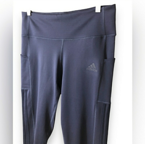 ADIDAS Primegreen Aeroready 3-Stripe Performance Leggings - Picture 6 of 6